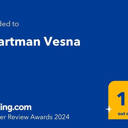 Apartman Vesna 别洛瓦尔 外观 照片
